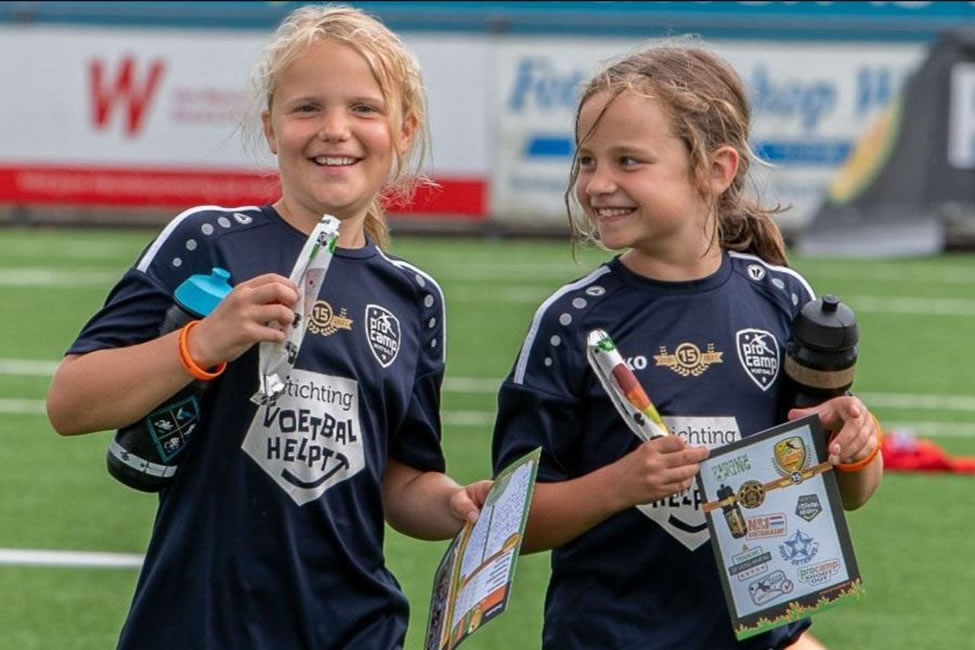 Meisjes voetbalkamp Haarlem