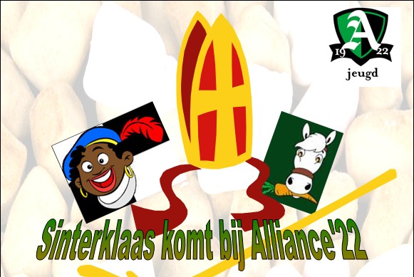 Sinterklaasfeest woe 30 nov. op Alliance
